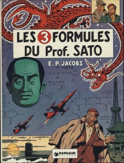 null JACOBS, "LES AVENTURES DE BLAKE ET MORTIMER, Les trois formules du Prof. Sato"...