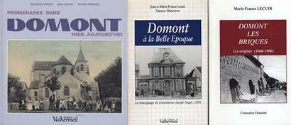 null [DOMONT] HERLIN Gilbert, LECUIR Jean, PORCHER Victor «Promenades dans Domont...