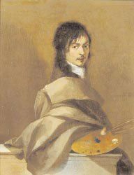 BOURDON Sébastien (Suite de) (1616 - 1671) "Portrait présumé de Sébastien Bourdon...