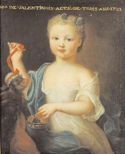 GOBERT Pierre (Fontainebleau 1662 - Paris 1744) "Mme de Valentinois âgée de trois...