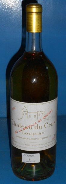 null 1 MAGNUM Château DU CROS - Loupiac 1996
