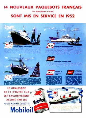 null Compagnie maritime des chargeurs réunis 14 nouveaux paquebots français sont...