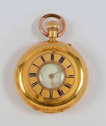 JAs. Mc. CABE. GOUSSET chronomètre en or jaune, London, Royal exchange. N° 08781....