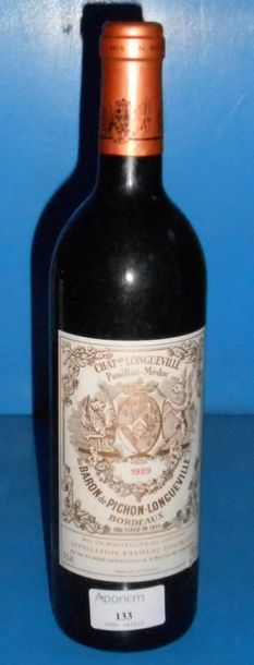 null 1 château PICHON LONGUEVILLE BARON - 2ème GCC 1989