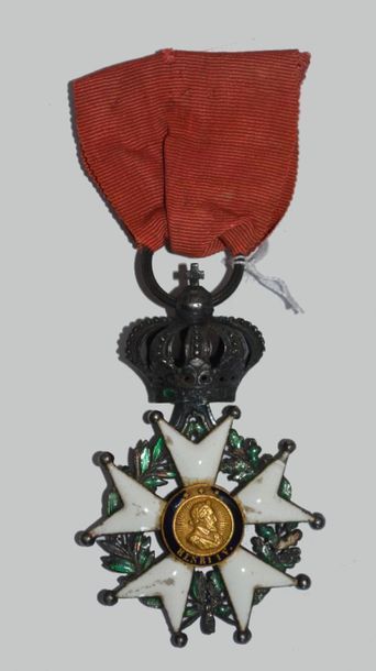 France Ordre de la Légion d'honneur. Etoile de Chevalier, Louis-Philippe.Argent,...