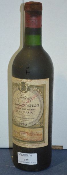 null 1 Château RAUSAN GASSIES - MARGAUX 1970