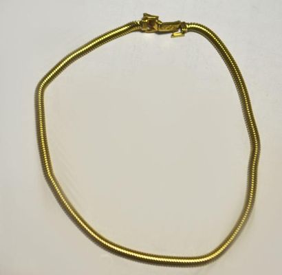 null COLLIER turbogaz en or 14 cts. P:36,4 g