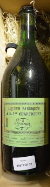 null 1 Btle de CHARTREUSE (1 L.) L. GARNIER VEP Vieillissement Exeptionnellement...