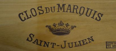 null 6 Btles CLOS DU MARQUIS Saint Julien 2006. CBO