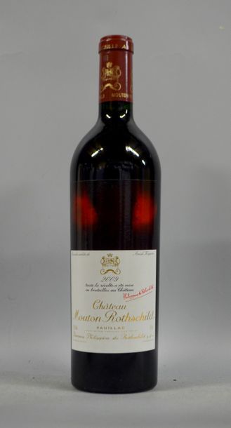 null 1 Btle CHÂTEAU MOUTON-ROTHSCHILD Pauillac 1er GCC 2009