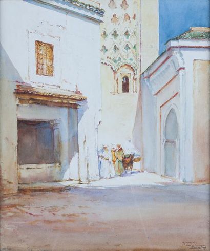 null Isidore ROSENSTOCK (1880-1956)

« Scène de rue au Maroc »



Technique mixte...