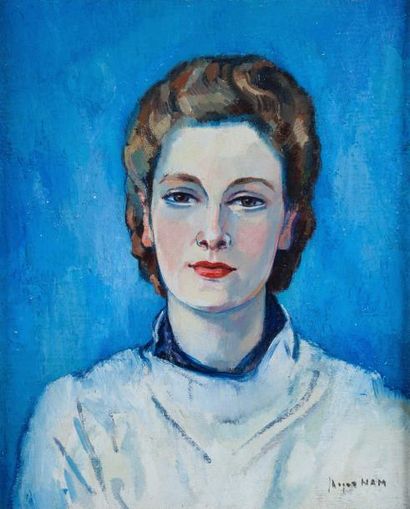 null Jacques LEHMANN dit NAM (1881-1974)

« Portrait de Mme Jacqueline Cazelin Guerret...