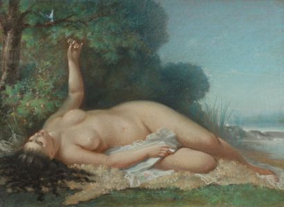 ECOLE FRANCAISE Seconde Moitié du XIXe siècle Entourage de Gustave Courbet (1819...