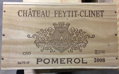 6 Btles de Pomerol château Feytit Clinet,...