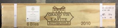 1 Btle de Pauillac château Lafite Rothschild,...