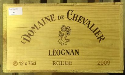 12 bouteilles château DOMAINE DE CHEVALIER...