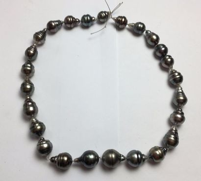 null Collier de perles de Tahiti baroques. Sans fermoir Ref. : 133681