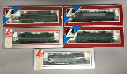 null LIMA. 5 locomotives BB 25503, BB 89421, BB 9419, BB25247, BB 9222