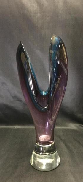 null Grand vase coquillage - Murano - Circa 1950 (56) H: 48 cm