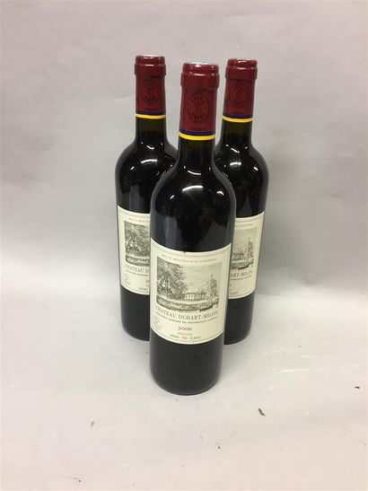 null 3 Bouteilles CHATEAU DUHART MILON PAUILLAC 2006