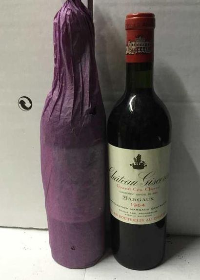 null 2 bts Château Giscours 1964. Margaux.