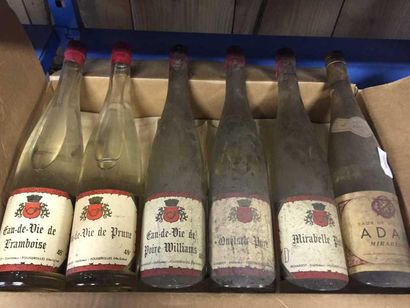 null 5 bts Richardot Eau de vie de framboise, prune, poire williams, quetsch pure,...