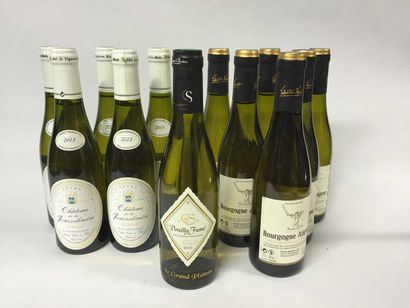 6 Demi bouteille Bourgogne Aligoté, Blanc,...