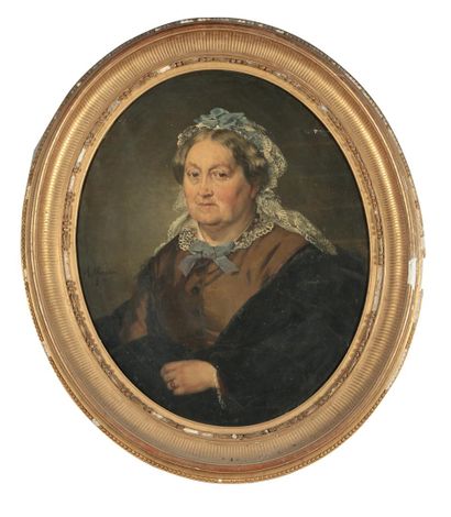 null Alphonse Frédéric MURATON (1824-1911) "Portrait de la Comtesse Célestine de...