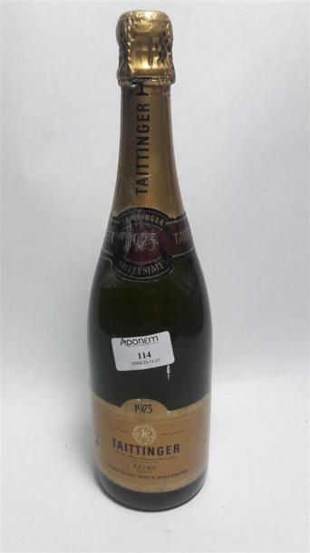 null 1 bt Champagne TAITTINGER, Brut 1973. 