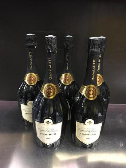 null 5 bouteilles de champagne URGUEIL DE FRANCE - Charles LAFITTE, 1989