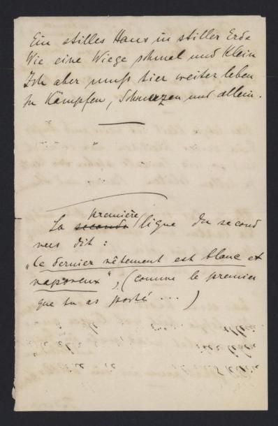 null LANGEN Albert (1869-1909), éditeur allemand.
Sept lettres autographes signées...