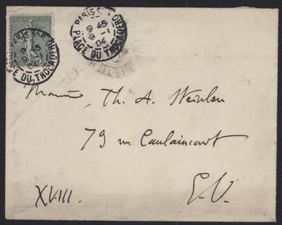 null CLEMENCEAU Georges (1841-1929), homme d'État.
Lettre autographe signée, adressée...