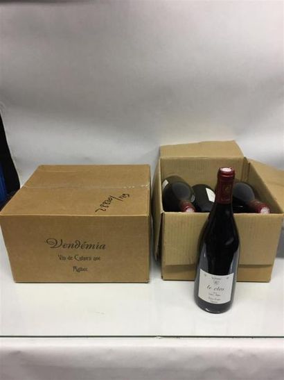 null 12 Bouteilles de vins rouge Lo Domeni: 6 le clos pierre pradel 2014, 6 vendemia...