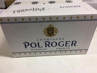 null 6 Bouteilles Champagne Pol Roger 