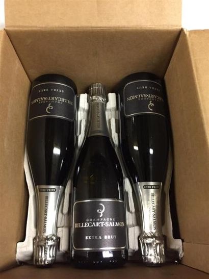 null 3 Bouteilles Champagne Billecart salmon extra brut 