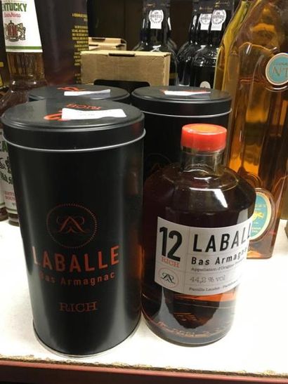 null 4 Bouteilles Bas Armagnac Laballe 12 Rich 