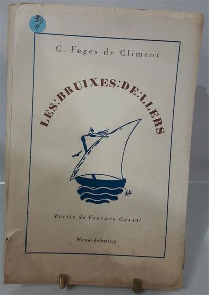null [DALI] FAGES de CLIMENT.
Les Bruixes de Lleres.
1977, in-8 en feuilles sous...
