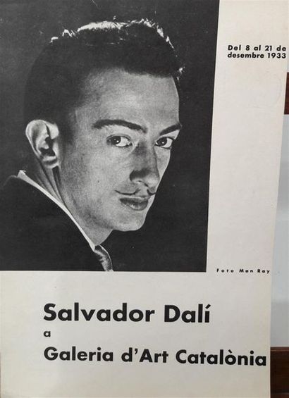 null [Salvador DALI]
Catalogue d'Exposition. 
Barcelona, Galerie d'Art Catalonia,...
