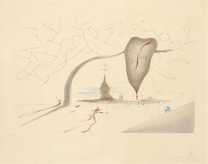 null Salvador DALI (1904-1989)
« Aurélia-Mémorabilia » 
Estampe, non signée, non...