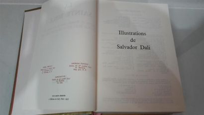 null [DALI].
La Bible de Jérusalem, La Sainte Bible.
Paris, Denoel, 1972, relié.
illustrée...