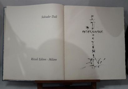 null Salvador DALI. 
Pater Noster. 
Milan, 1971 (2e édition), in-4 relié pleine percaline...