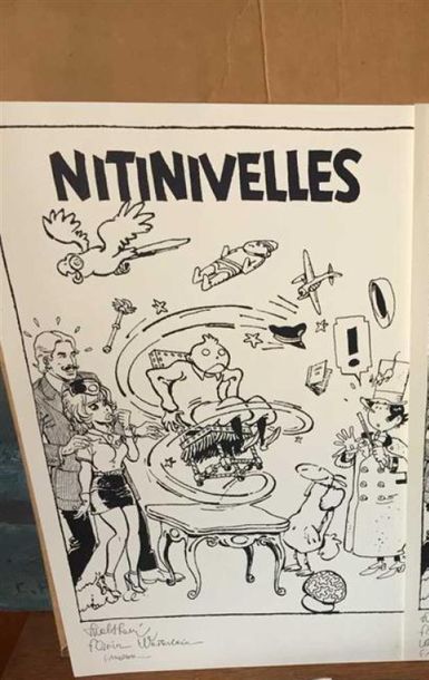 null F'MURRR "Projet pour le Menu des Amis d'Hergé réalisé en collaboration avec...