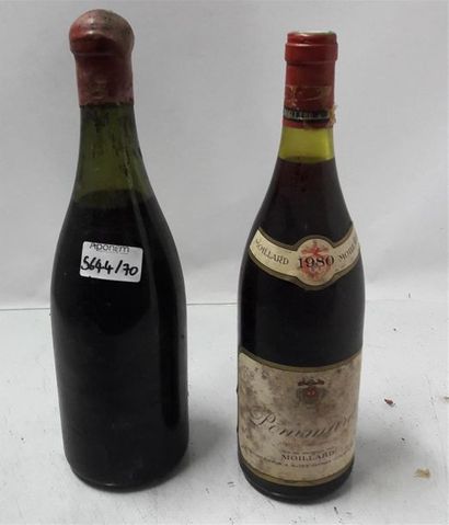 null 1 bouteille POMMARD FAIVELEY 1964
1 bouteille POMMARD MOILLARD 1980