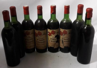 null 2 bouteilles Domaine CHANTE L'ALOUETTE 1971, 2 bt Chante L'ALOUETTE 1972
4 bouteilles...