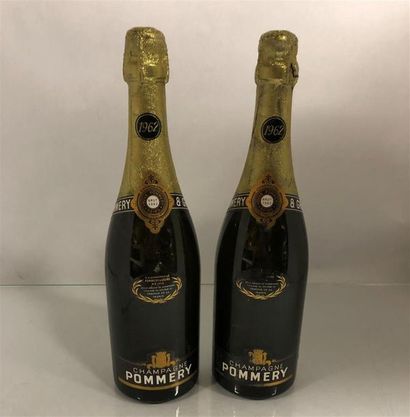 null 2 Bouteilles Champagne POMMERY & GRENO brut 1962