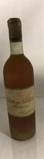 null 1 bouteille, Sauternes, Chateau Gilette, 1952