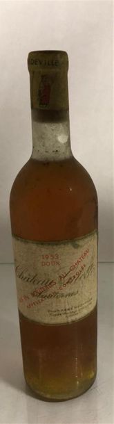 null 1 bouteille, Sauternes, Chateau Gilette, Doux, 1953