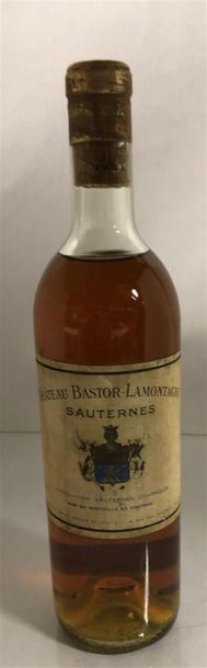 null 1 bouteille, Sauternes, Chateau Bastor-Lamontagne, 1961