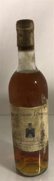 null 1 bouteille, Sauternes, Chateau Bastor-Lamontagne, 1966