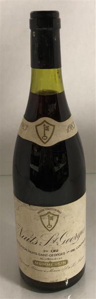 null 1 Bouteille, Bourgogne, Nuits Saint-Georges, 1er cru, Mommessin, 1983